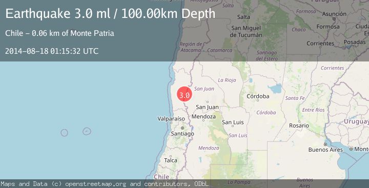 Map of COQUIMBO, CHILE