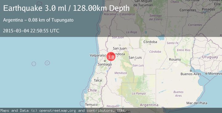 Map of MENDOZA, ARGENTINA