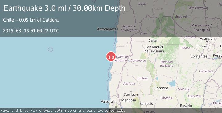 Map of OFFSHORE ATACAMA, CHILE