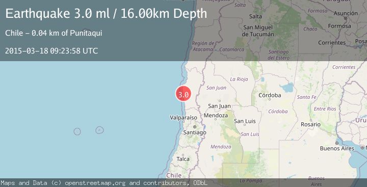 Map of COQUIMBO, CHILE