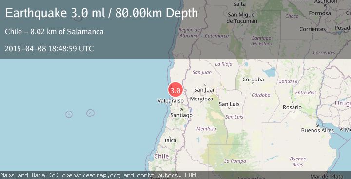 Map of COQUIMBO, CHILE