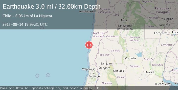 Map of OFFSHORE ATACAMA, CHILE