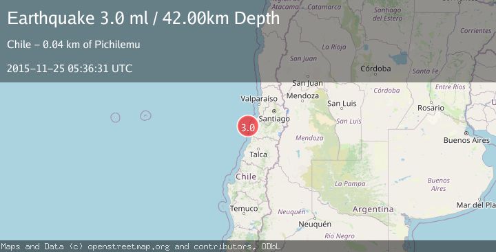 Map of OFFSHORE O'HIGGINS, CHILE