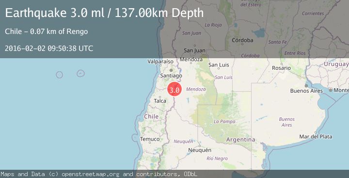 Map of LIBERTADOR O'HIGGINS, CHILE