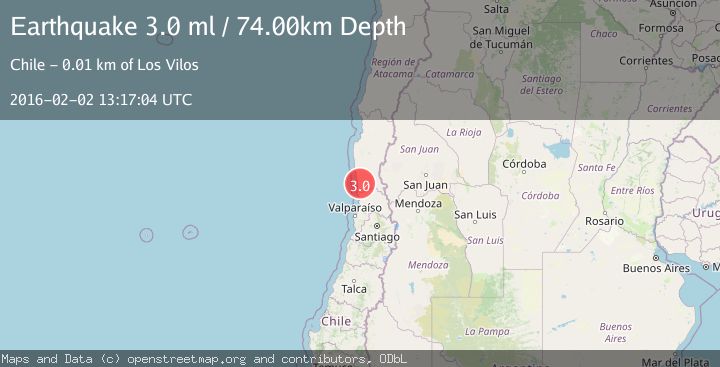 Map of COQUIMBO, CHILE