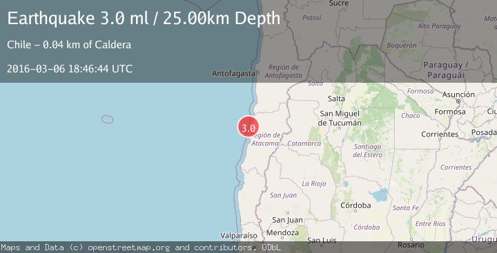 Map of OFFSHORE ATACAMA, CHILE