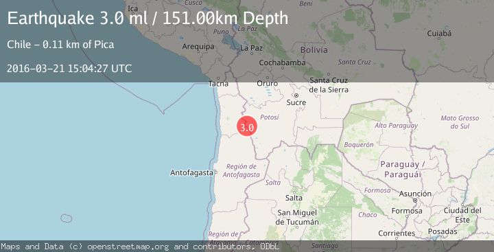 Map of POTOSI, BOLIVIA