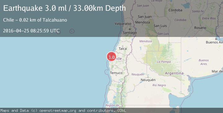 Map of OFFSHORE BIO-BIO, CHILE