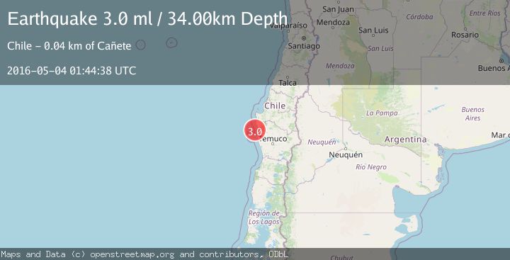 Map of OFFSHORE BIO-BIO, CHILE