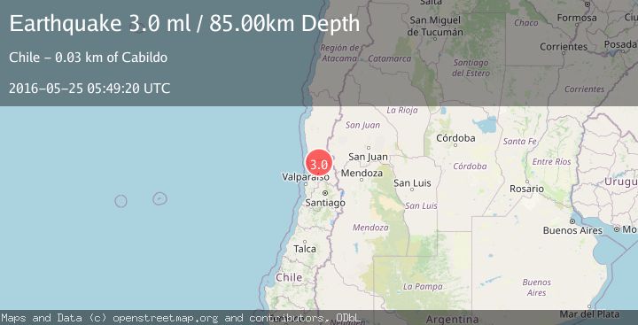 Map of VALPARAISO, CHILE