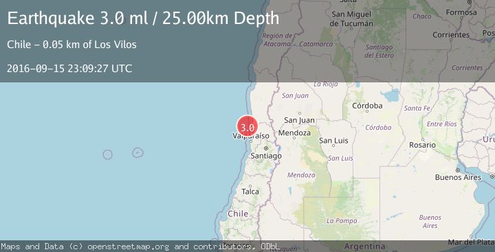 Map of OFFSHORE VALPARAISO, CHILE
