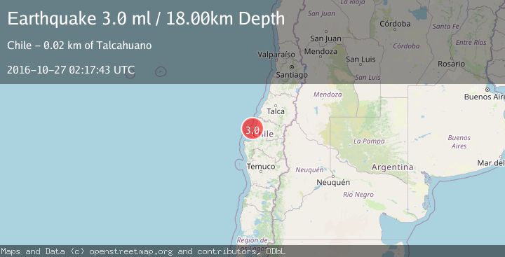 Map of OFFSHORE BIO-BIO, CHILE