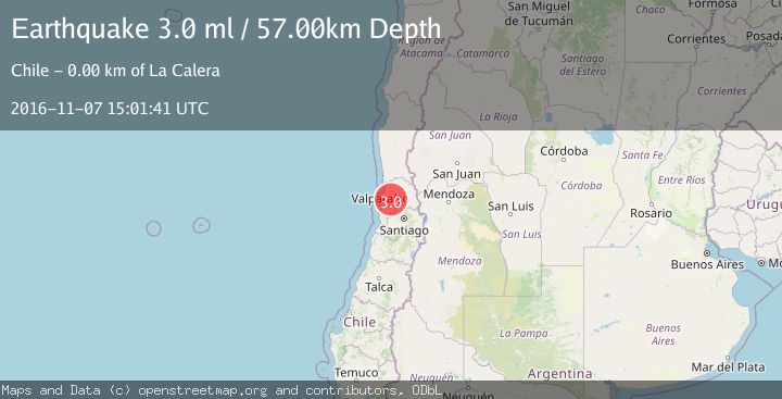 Map of VALPARAISO, CHILE