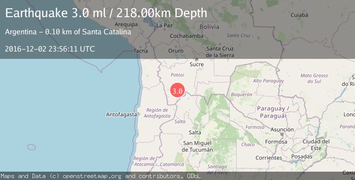 Map of POTOSI, BOLIVIA