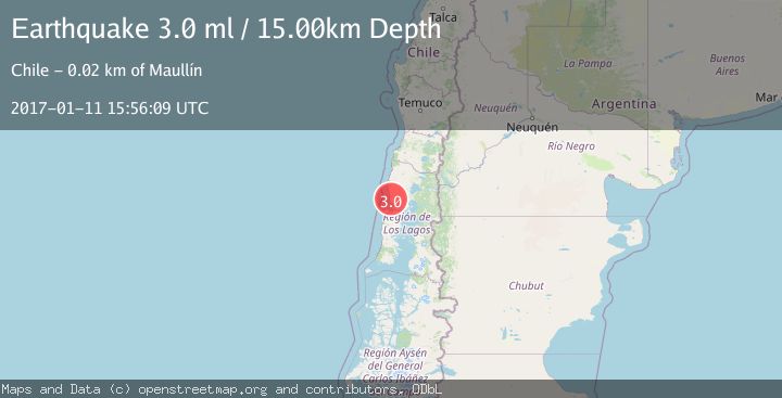 Map of LOS LAGOS, CHILE