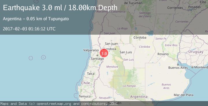 Map of MENDOZA, ARGENTINA