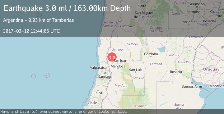 Map of SAN JUAN, ARGENTINA