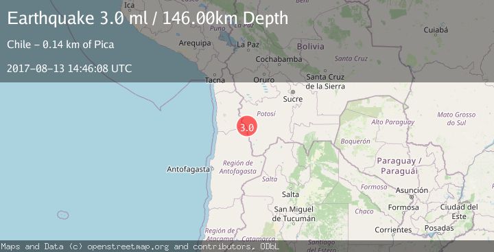 Map of POTOSI, BOLIVIA