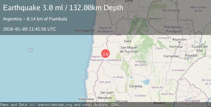 Map of ATACAMA, CHILE