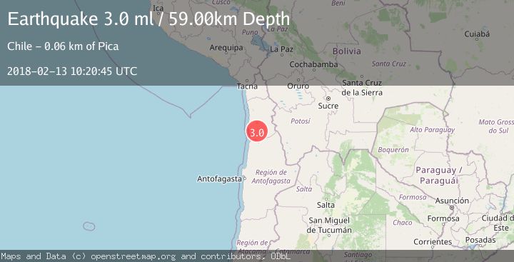 Map of TARAPACA, CHILE