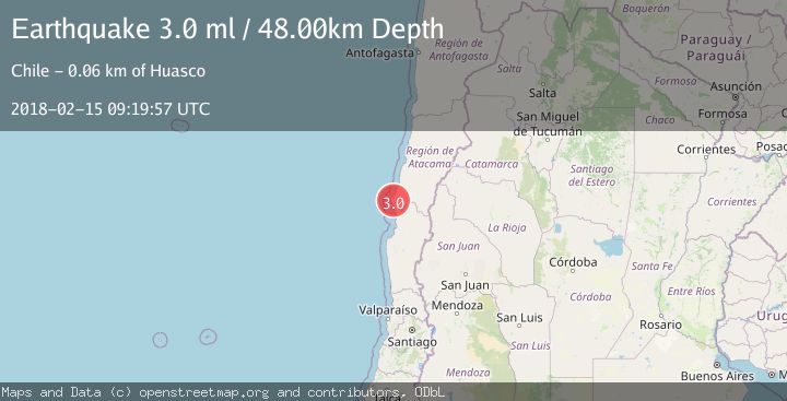 Map of ATACAMA, CHILE