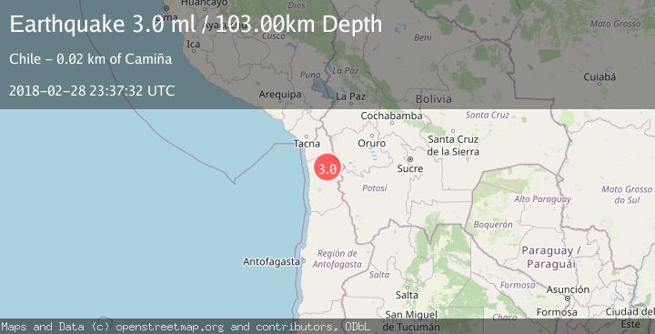 Map of TARAPACA, CHILE