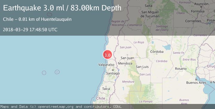 Map of COQUIMBO, CHILE