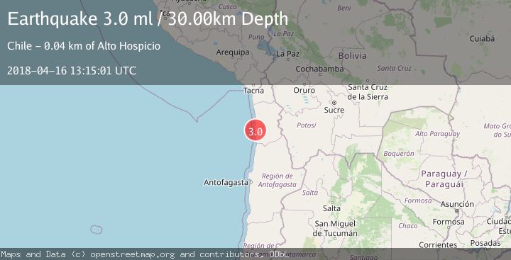 Map of TARAPACA, CHILE