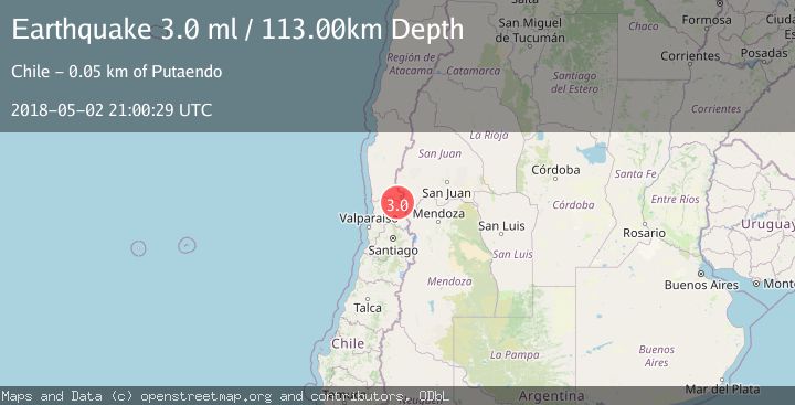 Map of VALPARAISO, CHILE