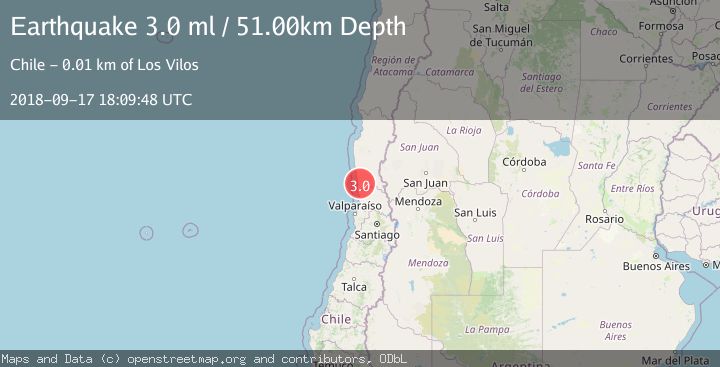Map of COQUIMBO, CHILE
