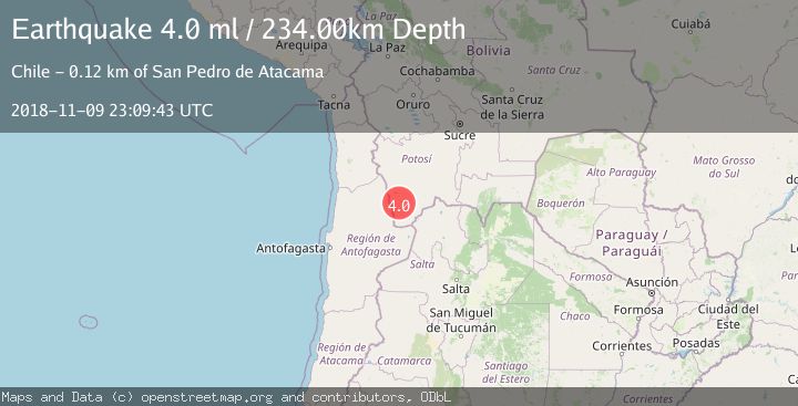 Map of POTOSI, BOLIVIA