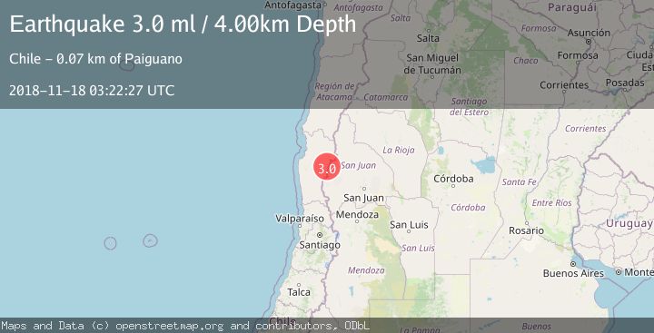 Map of COQUIMBO, CHILE