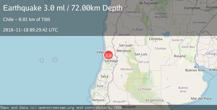 Map of VALPARAISO, CHILE