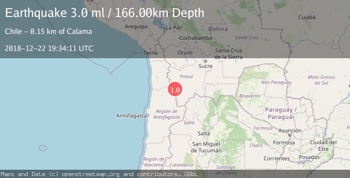 Map of POTOSI, BOLIVIA