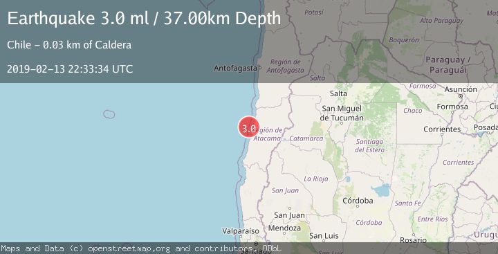 Map of OFFSHORE ATACAMA, CHILE