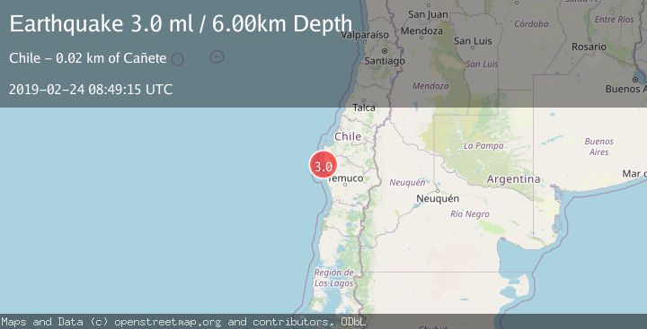 Map of OFFSHORE BIO-BIO, CHILE