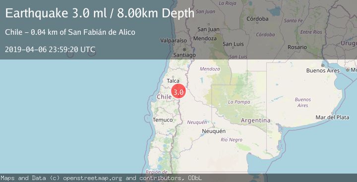 Map of BIO-BIO, CHILE