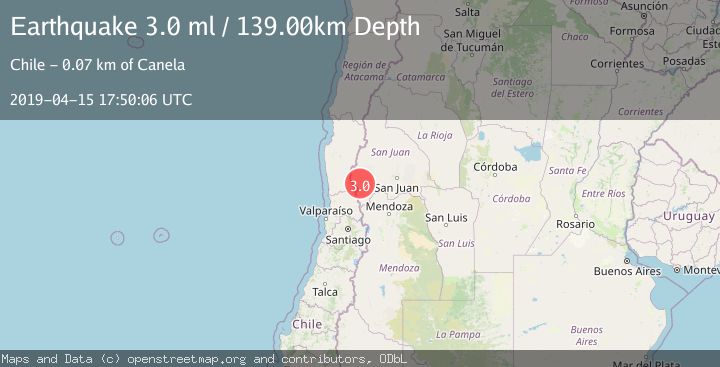 Map of SAN JUAN, ARGENTINA