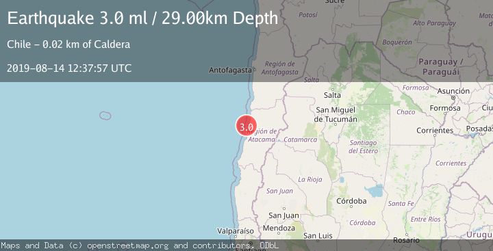 Map of OFFSHORE ATACAMA, CHILE