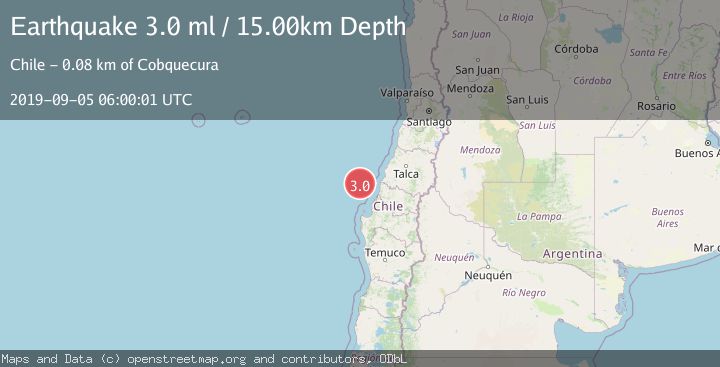 Map of OFFSHORE BIO-BIO, CHILE