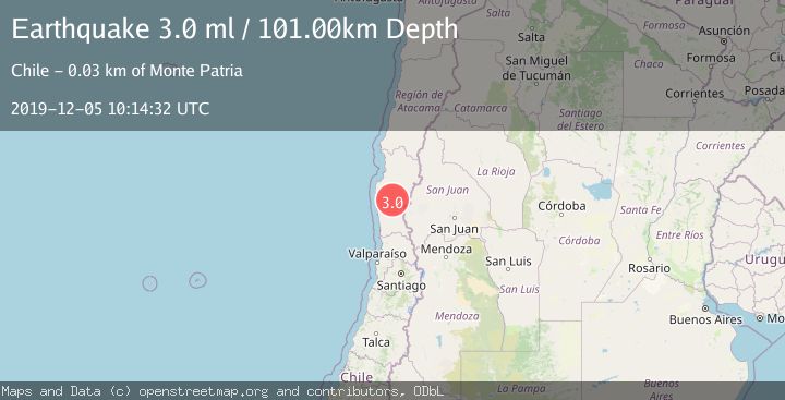 Map of COQUIMBO, CHILE