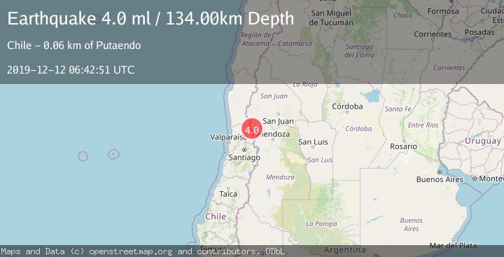 Map of MENDOZA, ARGENTINA