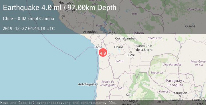 Map of TARAPACA, CHILE