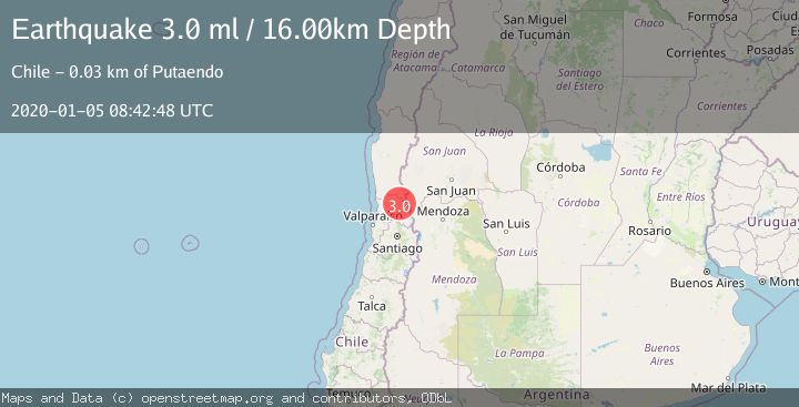 Map of VALPARAISO, CHILE