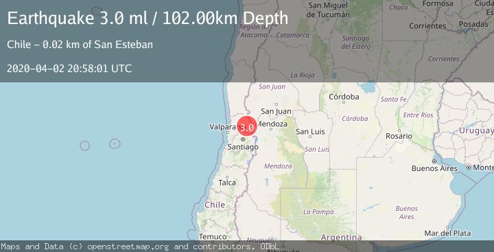 Map of VALPARAISO, CHILE