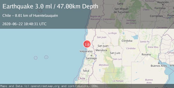 Map of COQUIMBO, CHILE