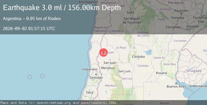 Map of SAN JUAN, ARGENTINA