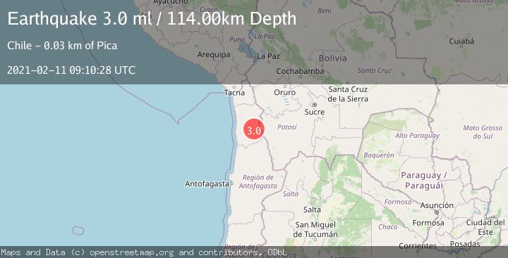 Map of TARAPACA, CHILE