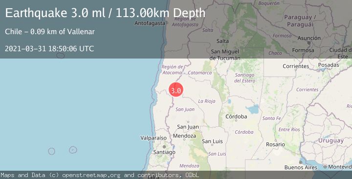 Map of SAN JUAN, ARGENTINA