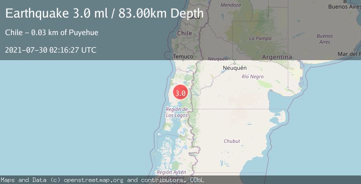 Map of LOS LAGOS, CHILE